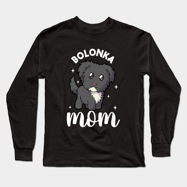 Bolonka Mom - Bolonka Zwetna Long Sleeve T-Shirt by Modern Medieval Design